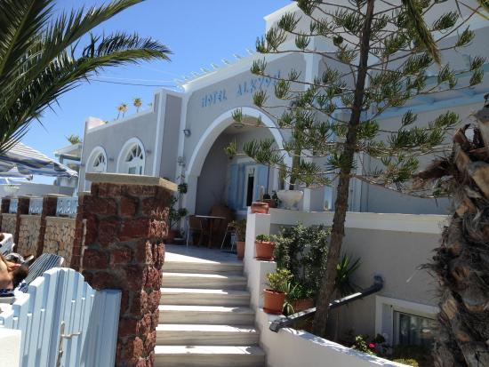 Alkyon Hotel Kamári Екстериор снимка